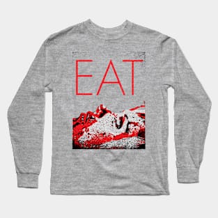 EAT - Gig Poster Long Sleeve T-Shirt